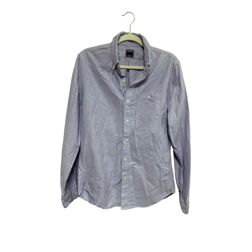 Todd Snyder Mens Large Purple Oxford Button Down Shirt Preppy BusinessCotton